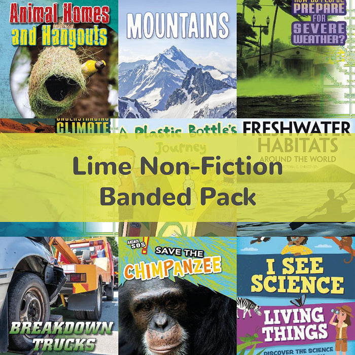 Lime Non-Fiction Banded Pack