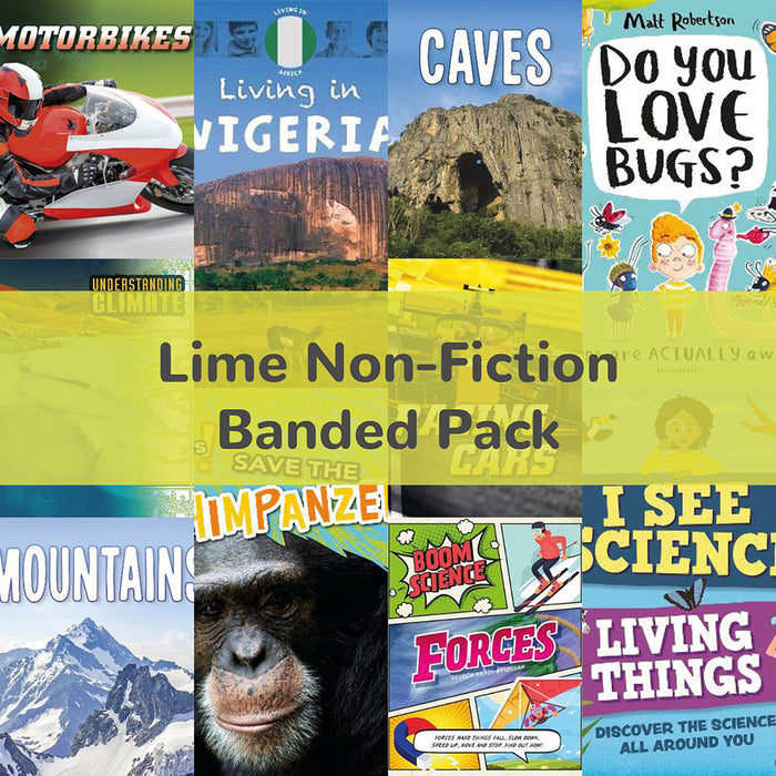 Lime Non-Fiction Banded Pack