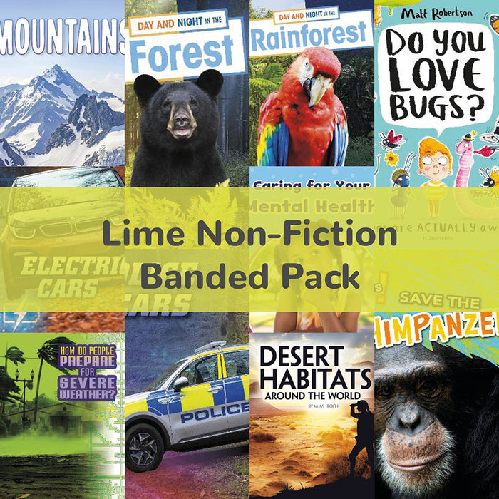 Lime Non-Fiction Banded Pack