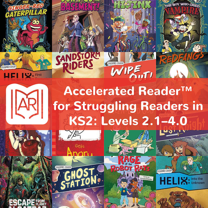 Accelerated Reader Titles for Struggling Readers in KS2: Levels 2.1–4.0