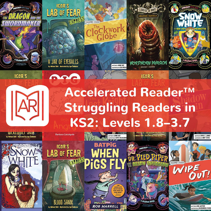 Accelerated Reader Titles for Struggling Readers in KS2: Levels 1.8–3.7