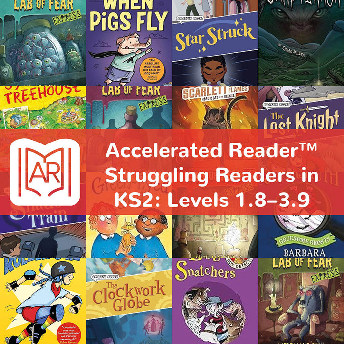 Accelerated Reader Titles for Struggling Readers in KS2: Levels 1.8–3.9