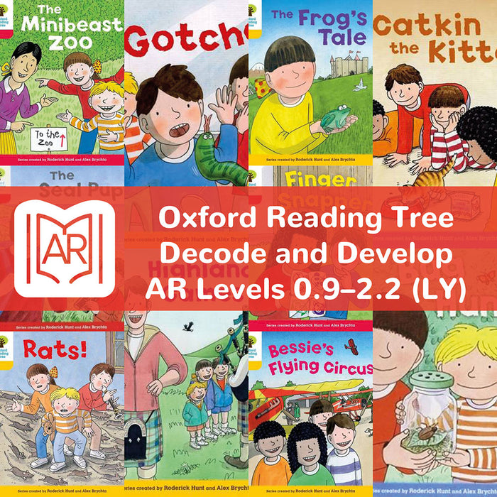 Oxford Reading Tree Decode and Develop: Accelerated Reader Levels 0.9–2.2 (LY)
