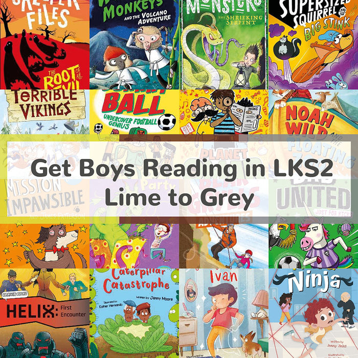 Brilliant Fiction to Get Boys Reading in LKS2 | Book Bands Lime to Grey