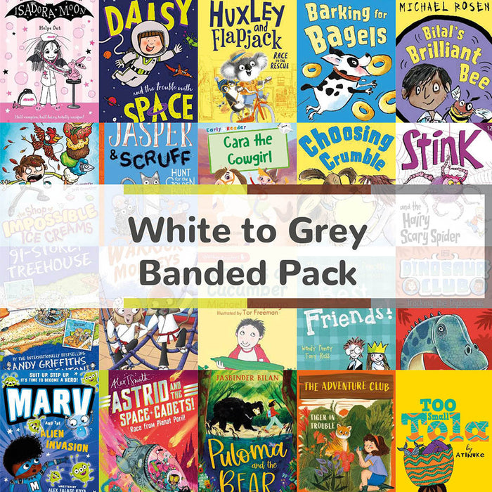 White to Grey Banded Pack