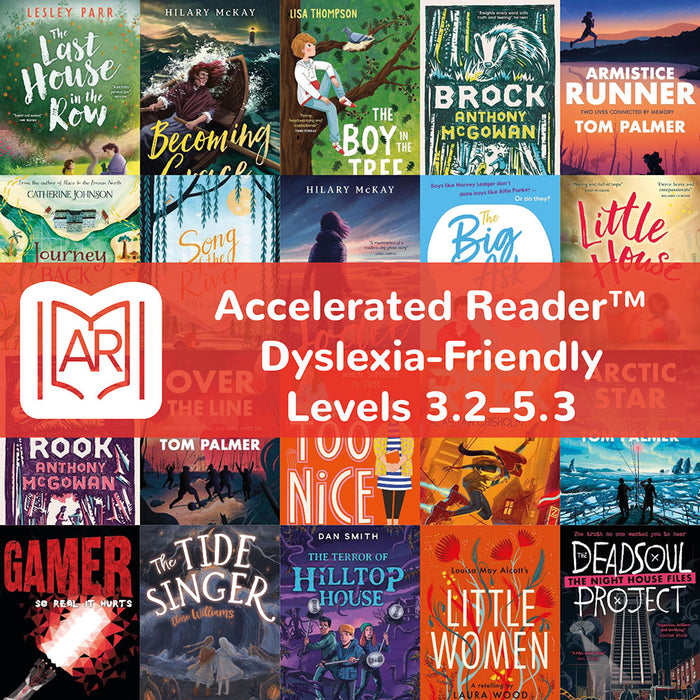 Dyslexia-Friendly Titles for Accelerated Reader Levels 3.2–5.3