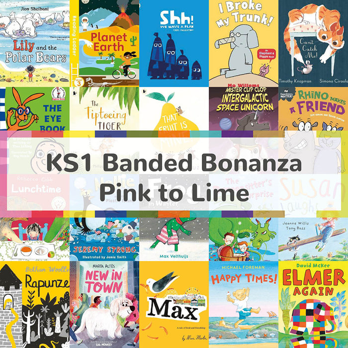 KS1 Banded Bonanza | Book Bands Pink to Lime