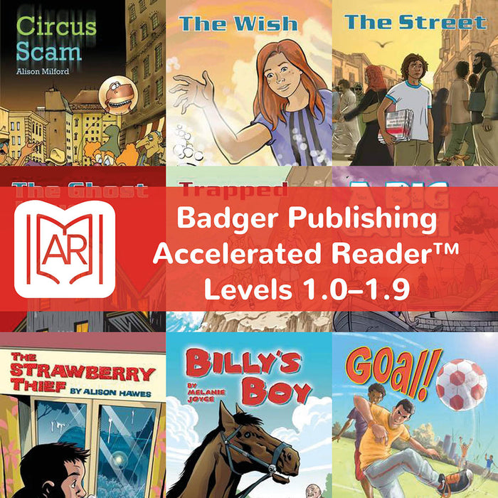 Badger Publishing Accelerated Reader Levels 1.0–1.9