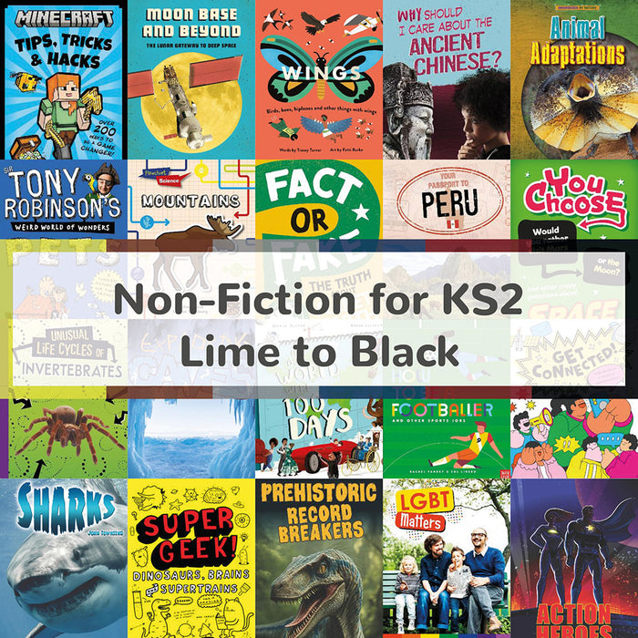 Banded Non-Fiction for KS2 | Book Bands Lime to Black