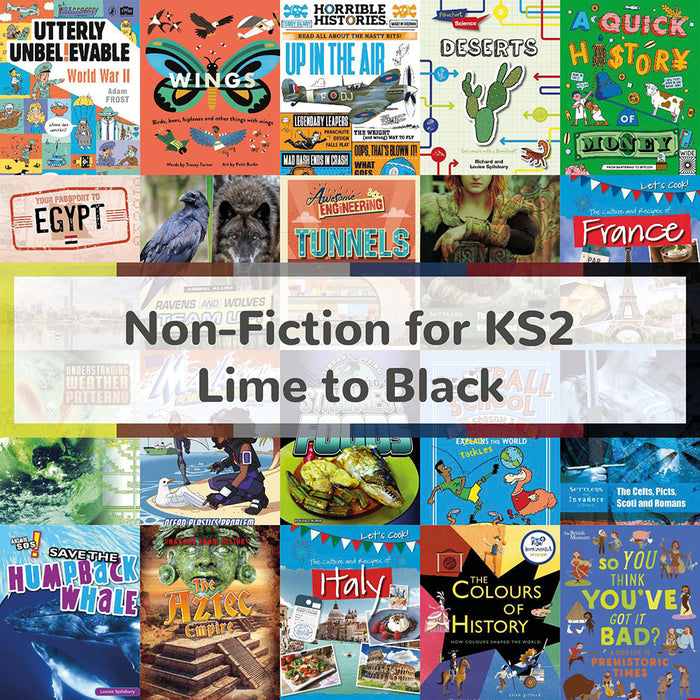 Banded Non-Fiction for KS2 | Book Bands Lime to Black