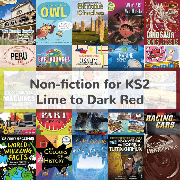 Banded Non-Fiction for KS2 | Book Bands Lime to Dark Red