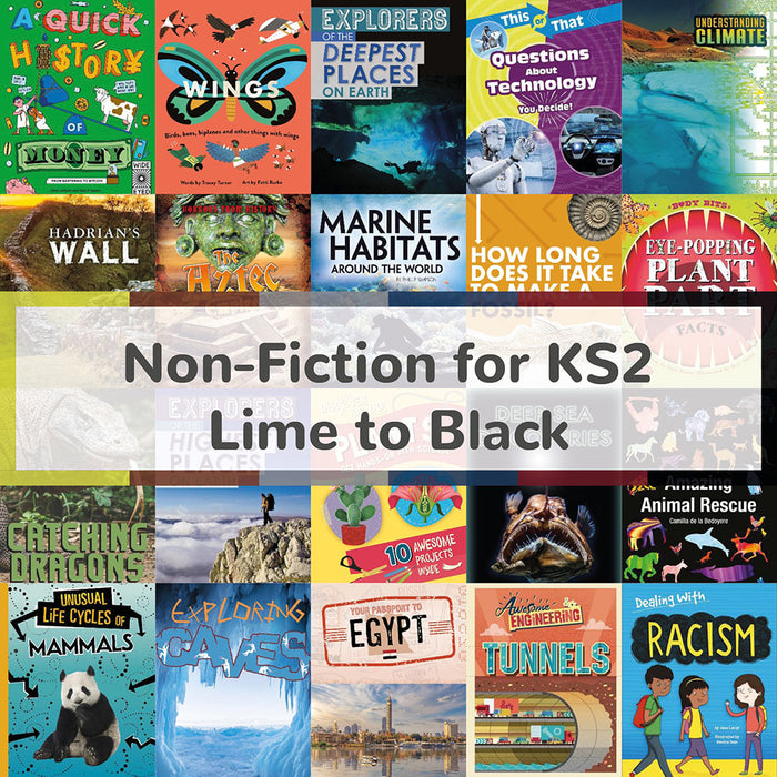 Banded Non-Fiction for KS2 | Book Bands Lime to Black