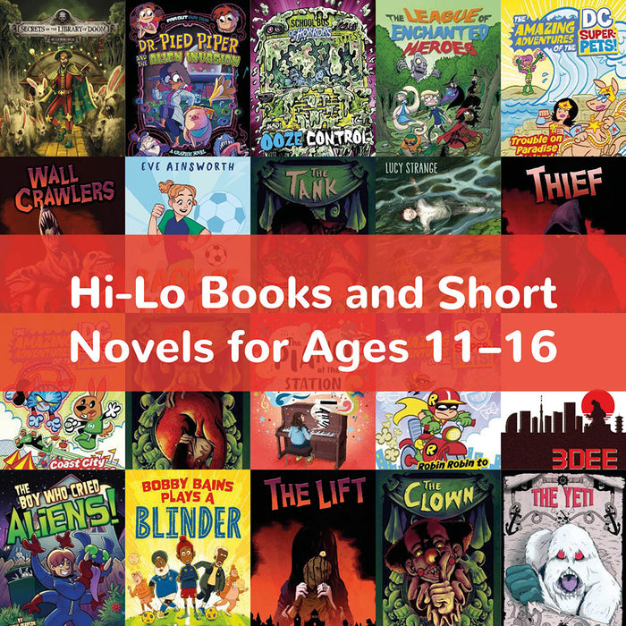 Hi-Lo Books and Short Novels for Ages 11-16 | Reluctant Readers