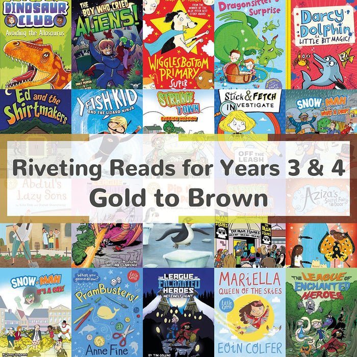 Riveting Reads for Years 3 & 4 | Book Bands Gold to Brown