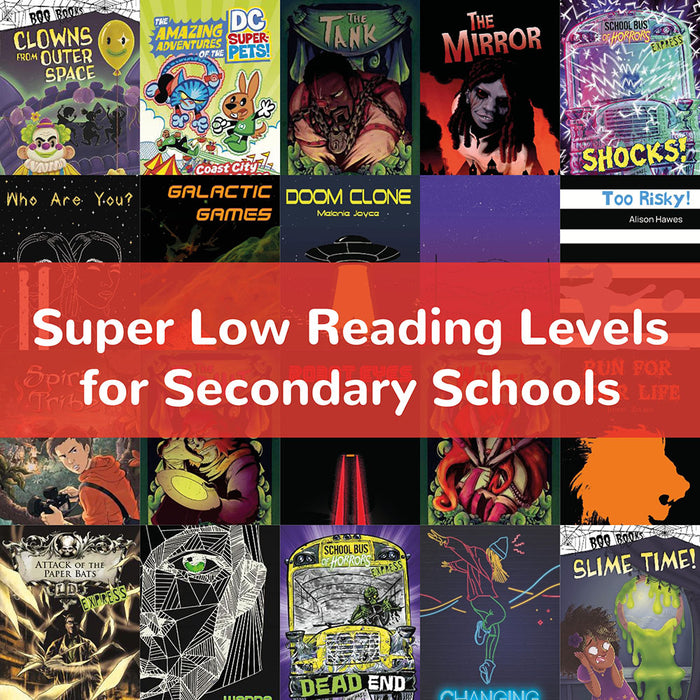 Super Low Reading Levels for Secondary Schools