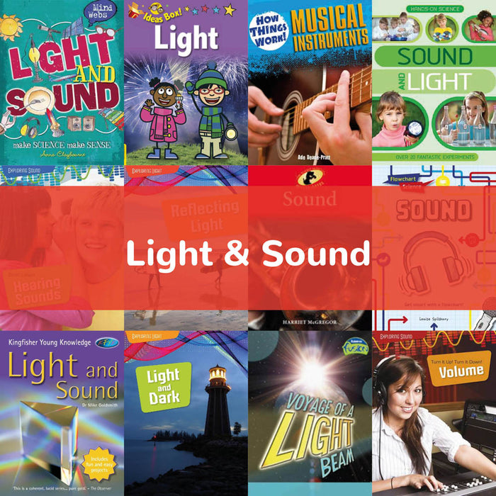 Books on Light & Sound for KS1 Science — School Bargain Bookshop