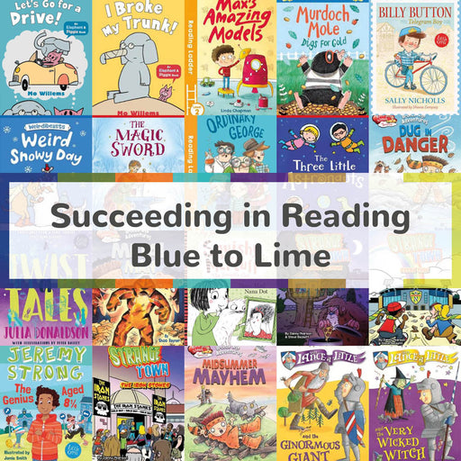 Succeeding in Reading | Book Bands Blue to Lime